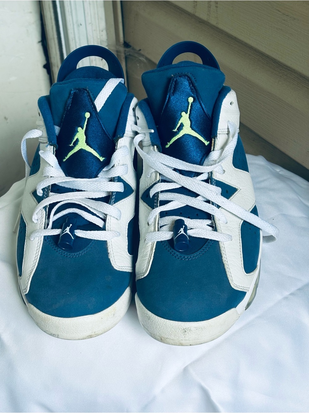 Men Nike Air Jordan 6 Low "Ghost Green" - Picture 2 of 13